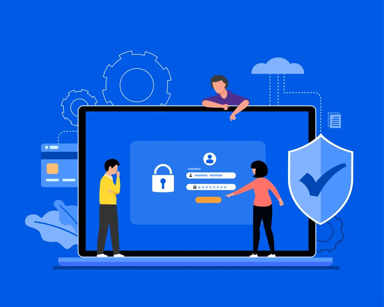 Password reset illustration